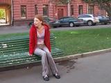 Piss-Ludmila Wet Her Pant In Public