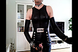 Sissy sexy in leather 2